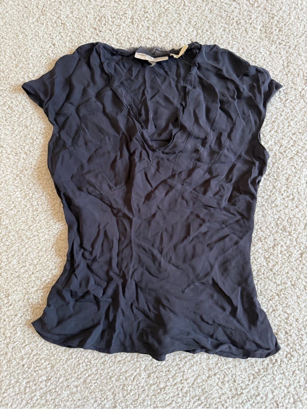 Armand Ventilo cap sleeve top